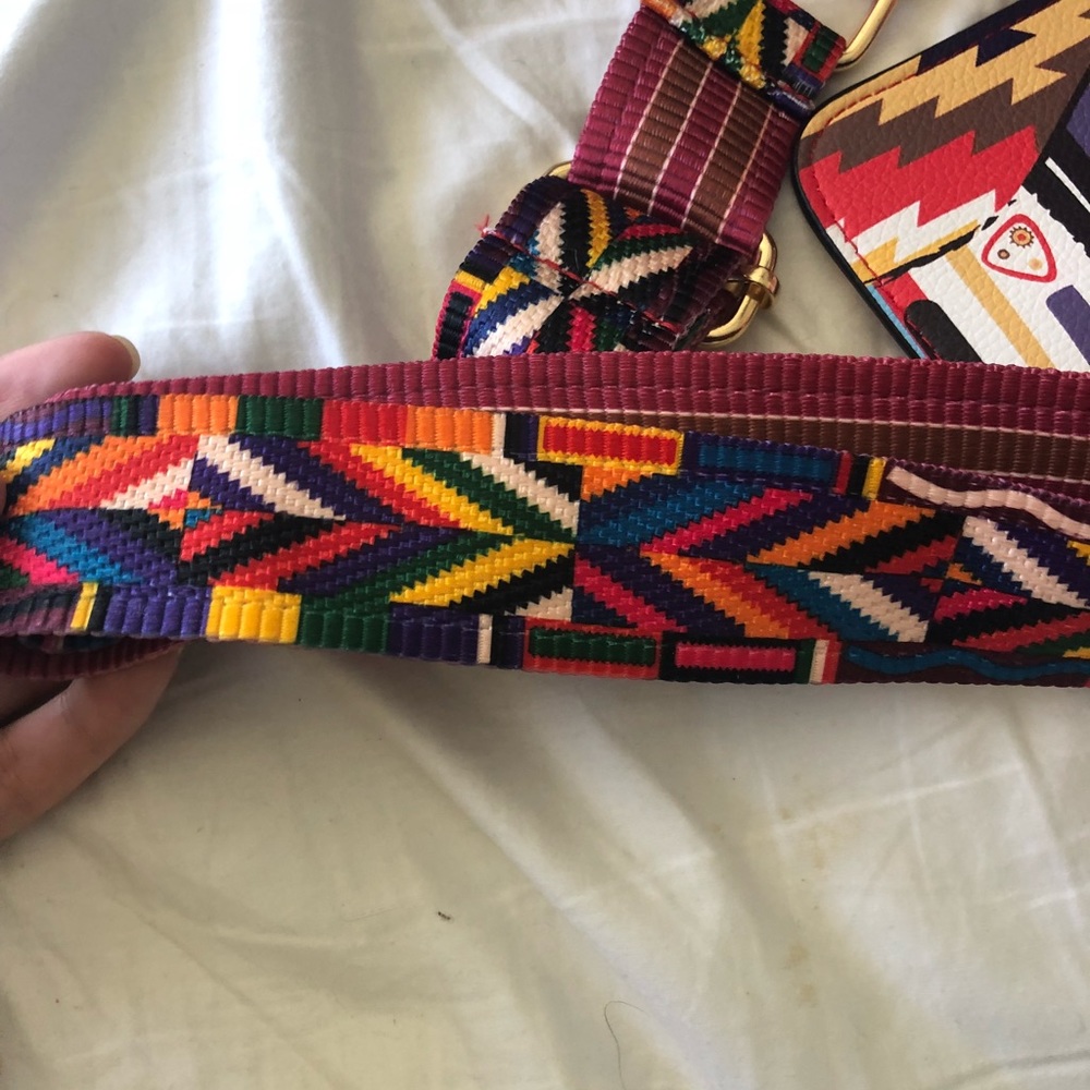 Small clear bag with boho strap - Picture 5 of 8